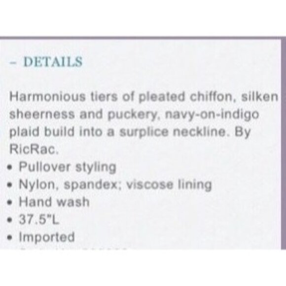 Ric Rac x Anthropologie Gingham Woven Eclectic Midi Dress Vintage Boho Feminine - Picture 15 of 16